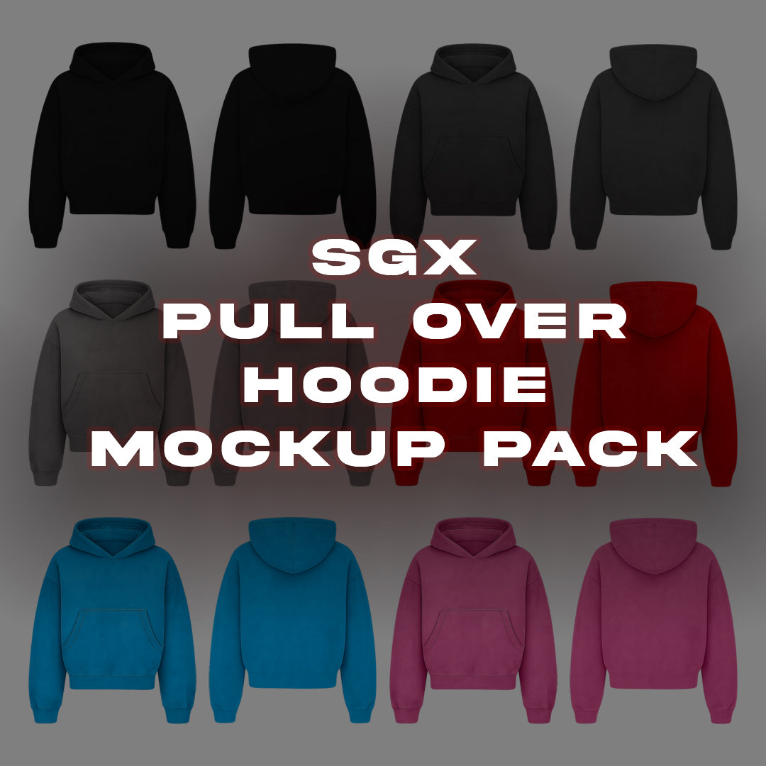SGX Hoodie Mockups